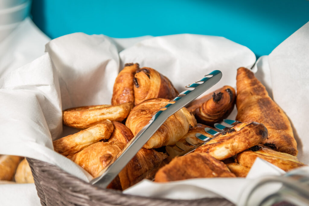 Viennoiseries du petit-déjeuner